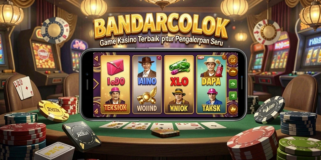Tampilan gameplay BANDARCOLOK dengan grafis menarik dan fitur interaktif.