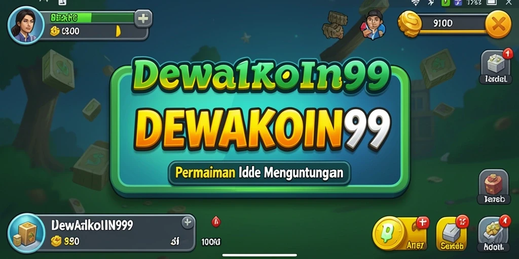 Tampilan gameplay DEWAKOIN99 yang menarik dan menawan.
