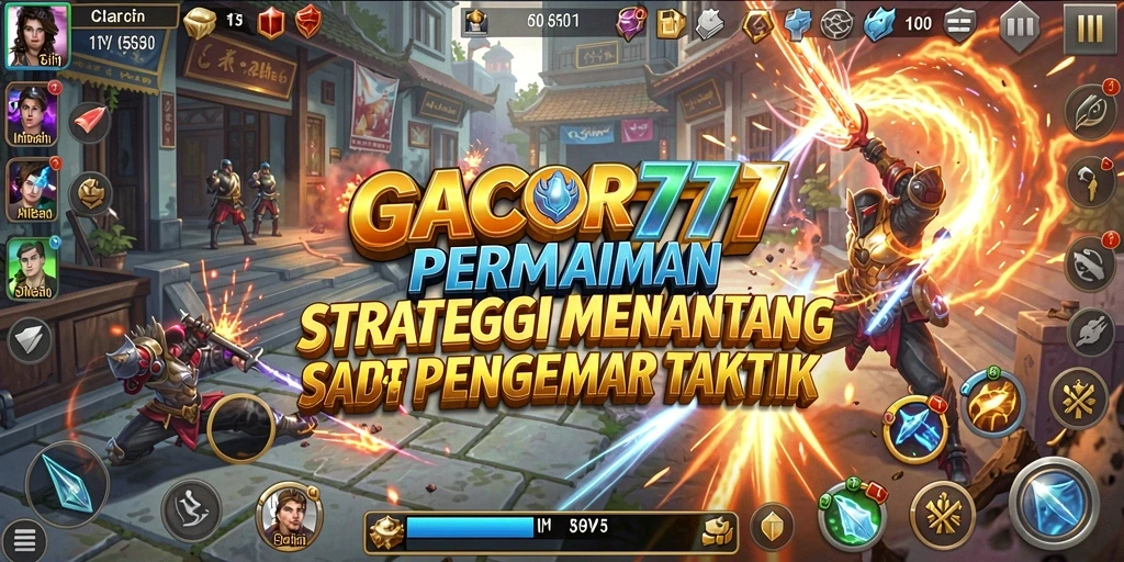 Tampilan gameplay menarik dari GACOR777 yang penuh strategi dan taktik.