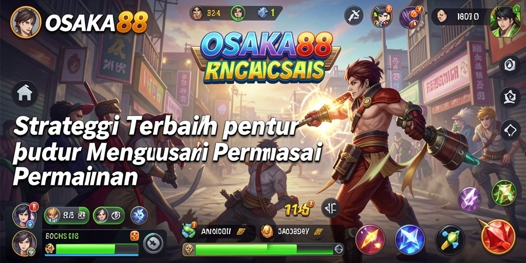 Screenshot gameplay <strong>OSAKA88</strong> menunjukkan aksi taktis yang mendebarkan.