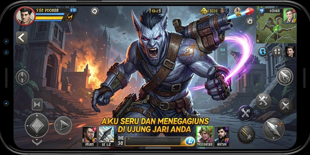Tangkapan layar gameplay POA88 menampilkan aksi mendebarkan dan grafis yang menawan.