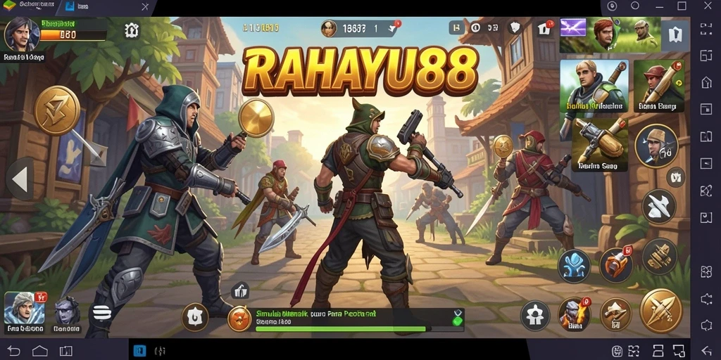 Tampilan gameplay RAHAYU88 yang menarik dan interaktif.